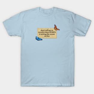 End Climate Change - Don't Just Recycle T-Shirt